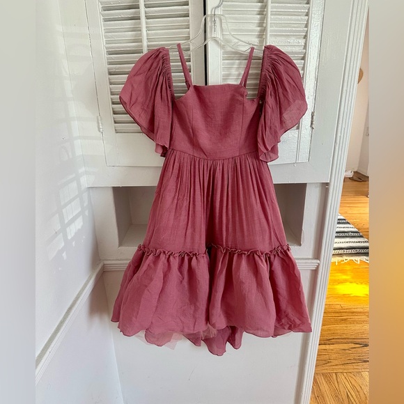 Joyfolie Other - NWT JOYFOLIE Kids Pink Ruffled Dress - Size 6